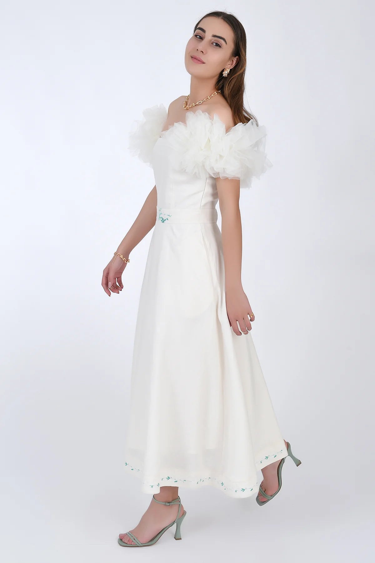 AFYON TULLE DRESS
