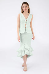 FLAMEN SKIRT SET (Wanga Collection)