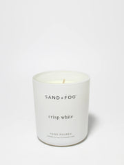 Crisp White 10 oz scented candle