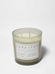 Cashmere & Linen 21 oz scented candle